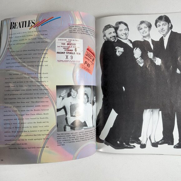 Return of the Beatles 1996 magazine - Picture 5 of 10